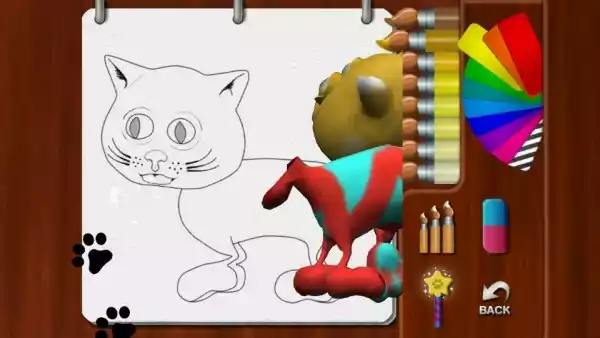 儿童学画猫 截图