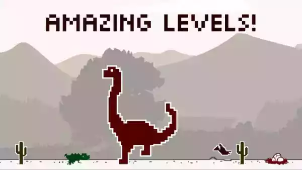 跳跃小恐龙游戏 截图
