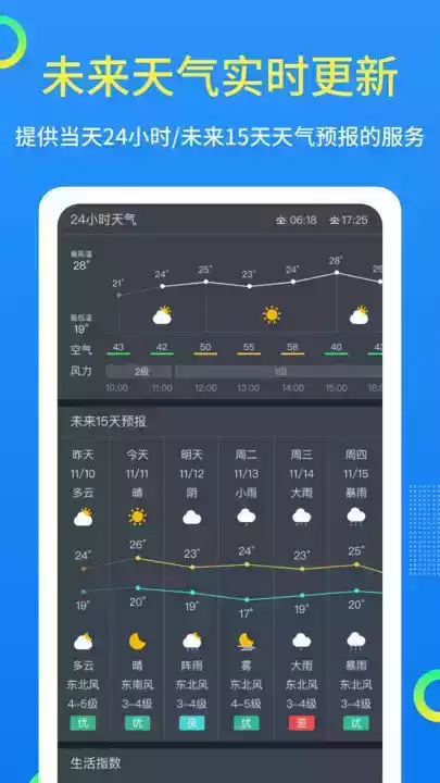 潮汐天气app 截图