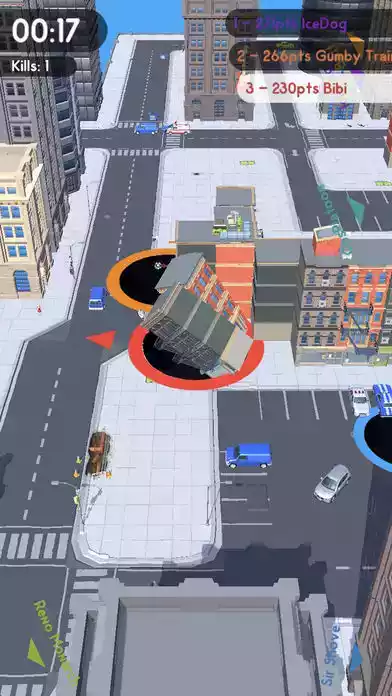 黑洞吞噬城市的游戏 截图